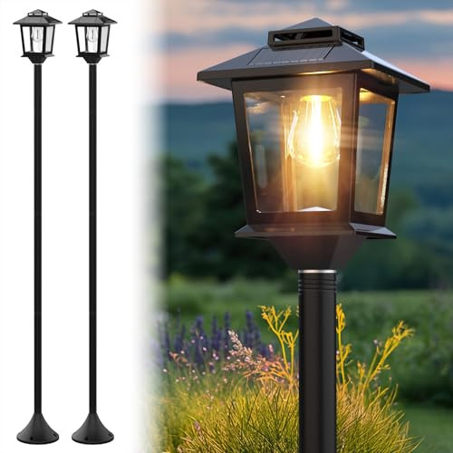 64" Solar Outdoor Light Waterproof 2 Pack