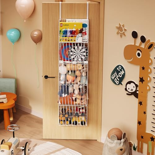Metal Stuffed Animal Storage with Elastic Cord