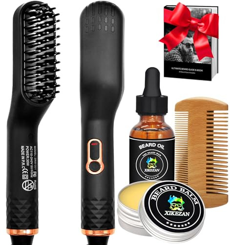 Xikezan Beard Straightener Kit
