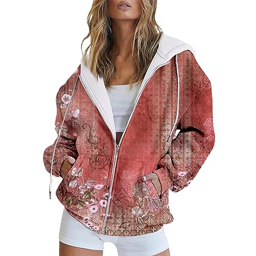 Long Sleeve Zip Up Hoodie Jackets  Deal