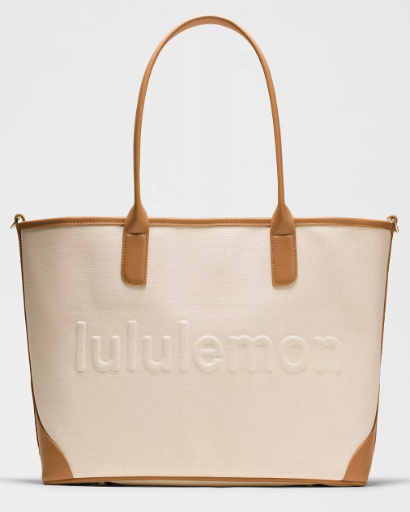 Lululemon Classic Canvas Tote Bag 16L