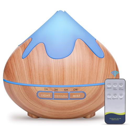 Aromatherapy Essential Oil Diffuser with Remote Control