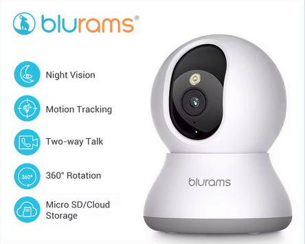 Blurams Baby Monitor Camera 2K HD Home Security Camera