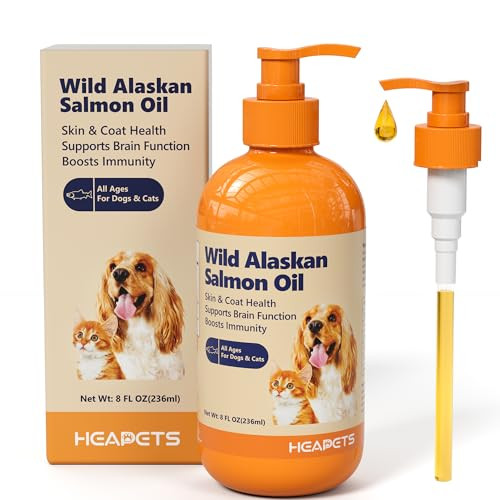 Wild Alaskan Salmon Oil for Dogs & Cats