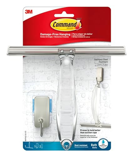 Command Hanging Shower Squeegee Kit