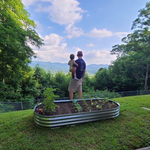 5' Oval Galvanized Raised Garden Bed Planter Box