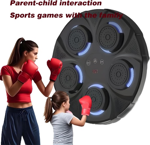 Smart Bluetooth Music Boxing Machine with Gloves