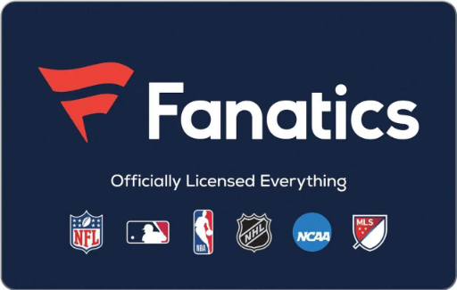 Fanatics $50 eGift Card