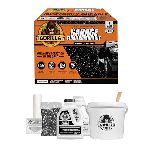 Gorilla Epoxy Garage Floor Coating 1-Car 275 sq. ft. Coverage