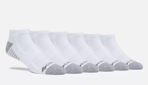 Columbia 6-Pair Men's or Women's Socks