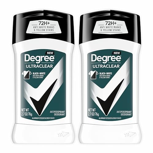 Degree Men UltraClear Antiperspirant Deodorant Black+White 2 Count