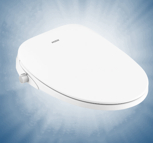 Moen Elongated Electric Heated Bidet Seat with Warm Water