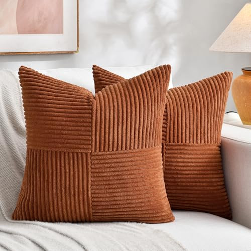Fancy Homi Decorative Pillow Covers, 2 Pack