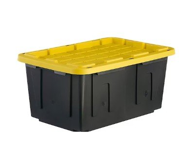 Lowes 27 Gallon Stackable Storage Tote