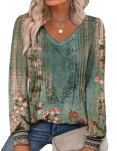 Women's Long Sleeve Tunic Tops