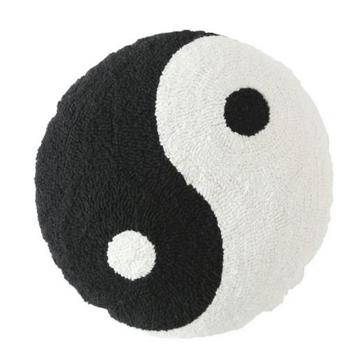 Mainstays Yin-Yang Decorative Pillow, 16" x 16"
