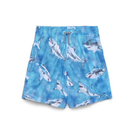 Wonder Nation Boys Quick Dry Swim Trunks