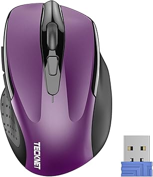 Tecknet Wireless Mouse (Purple Only