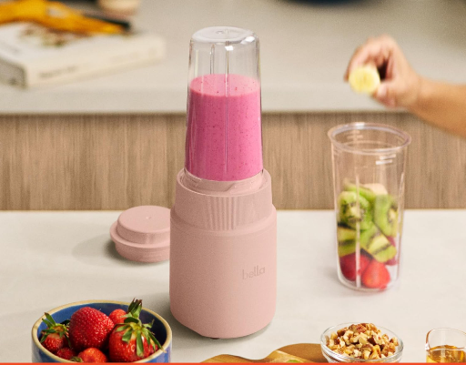 Bella 6 Piece Portable Rocket Blender, Juicer & Smoothie Maker