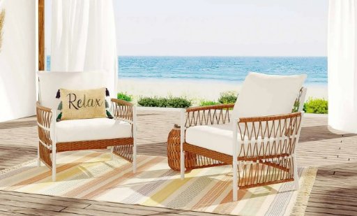 Better Homes & Gardens Lilah Outdoor Wicker Lounge Chair Set