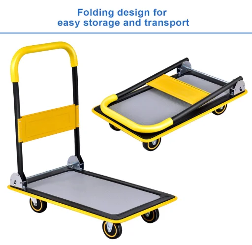 Folding Platform Dolly with 330lb Capacity