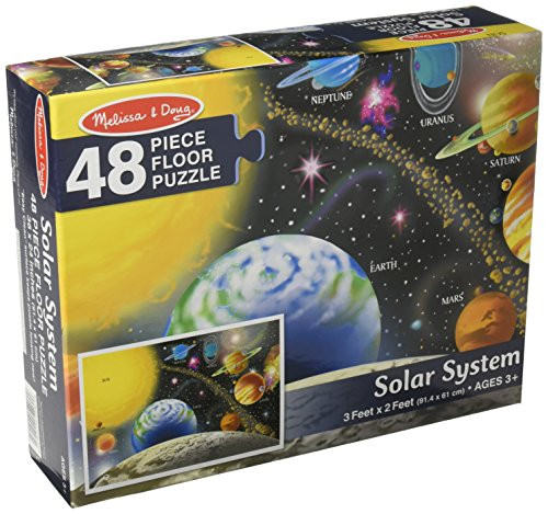 Melissa & Doug Giant Solar System Floor Puzzle, 48 Pcs
