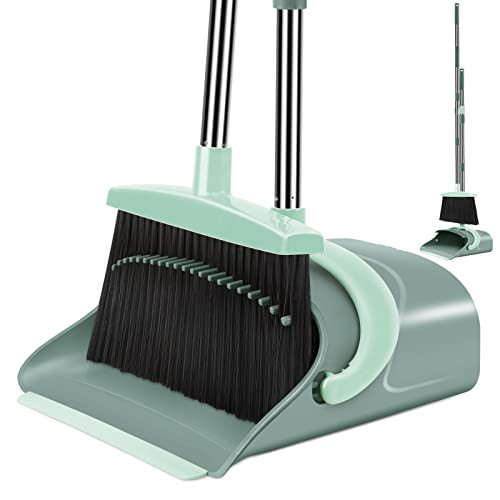 Broom and Dustpan Combo Set