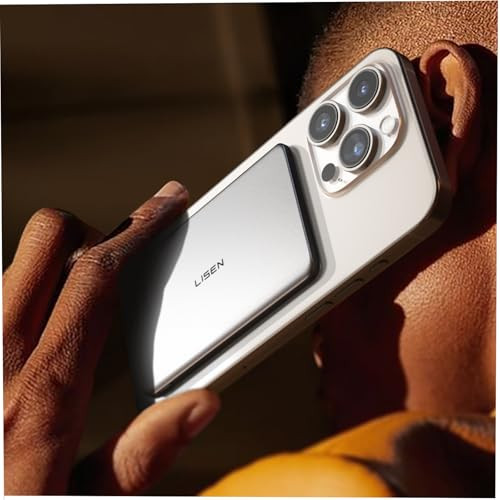 Lisen 5,000mAh Slim MagSafe Portable Charger