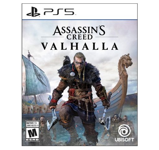 Assassin's Creed Valhalla Video Game (PlayStation 5, Physical)