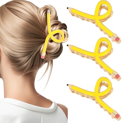 Pencil Hair Clips