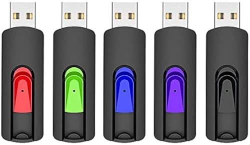RAOYI 5 Pack 64GB USB Flash Drive Set