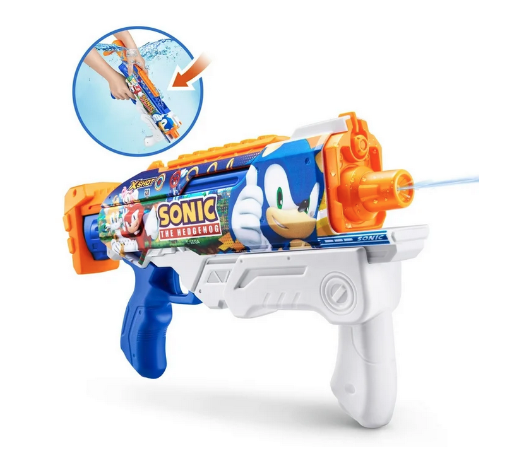 XSHOT Sonic The Hedgehog Hyperload Water Blaster