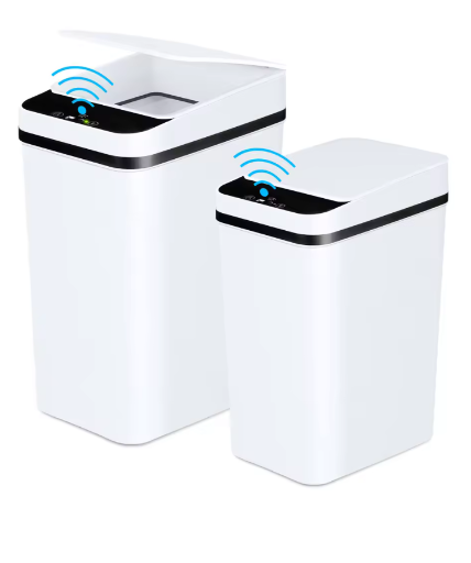 Automatic Touchless Motion Sensor Trash Can (2-Pack)