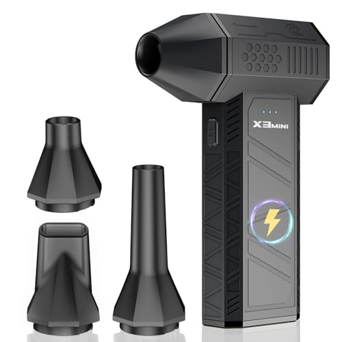Compressed Electric Air Duster/Blower with 3-Gear Turbo Fan