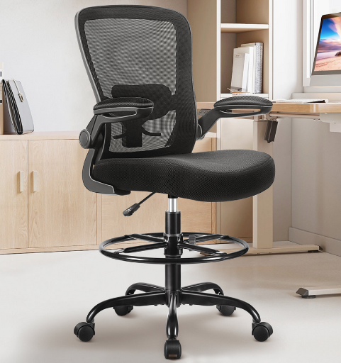 Inbox Zero Mesh Drafting Chair