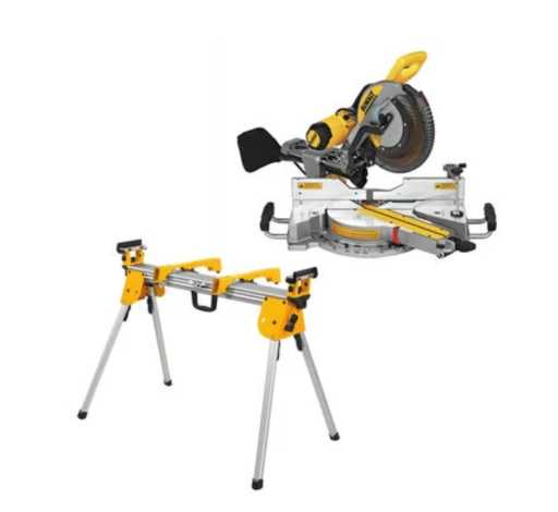 DEWALT 12-inch Sliding Compound Miter Saw with Compact Stand