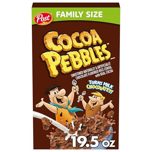 Cocoa PEBBLES Cereal, 19.5 Oz.
