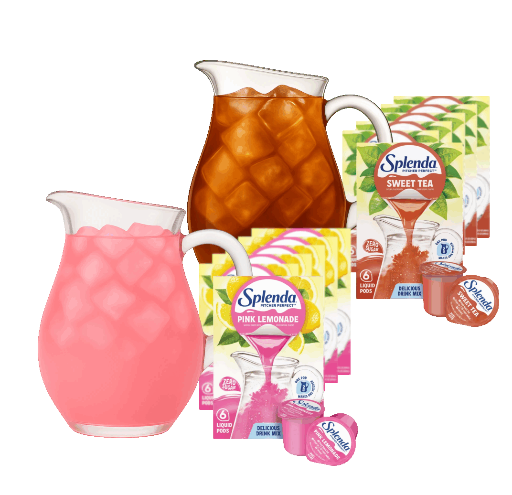Splenda Peel & Pour Sweet Tea & Pink Lemonade Drink Mixes