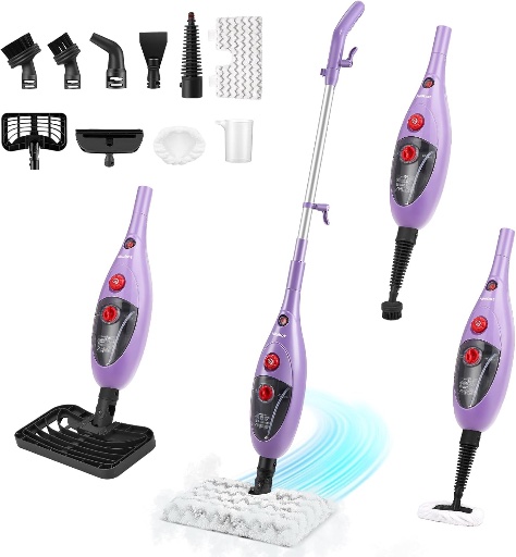 Steam Mop Cleaner with Detachable Handheld