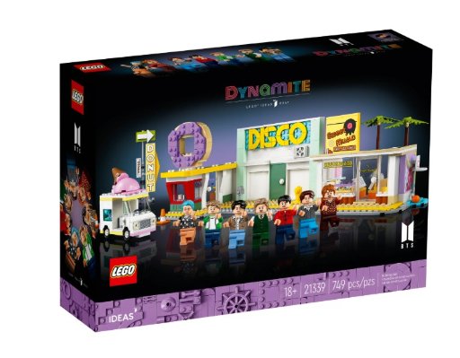 LEGO Ideas BTS Dynamite Model Kit