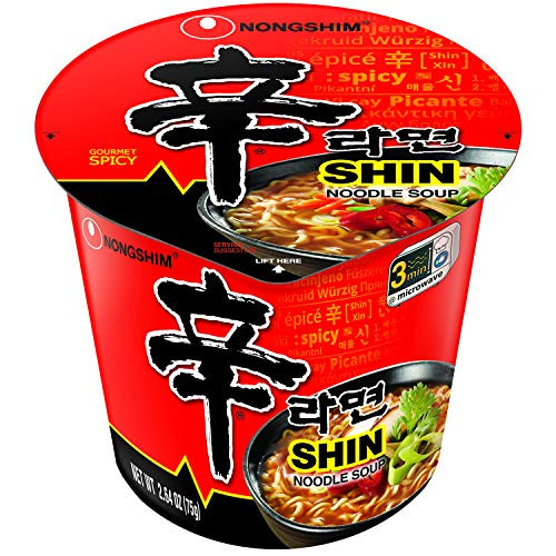 Nongshim Spicy Shin Noodle Soup 6-Pack