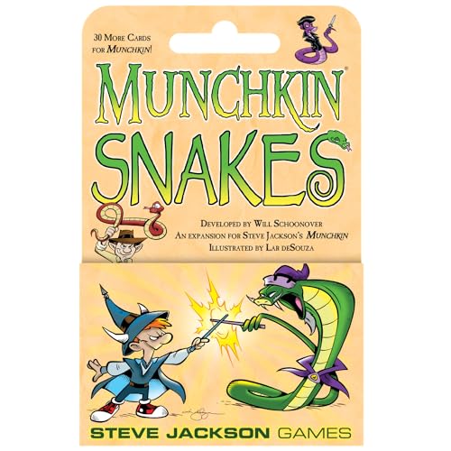 Munchkin Snakes Card Game Mini-Expansion