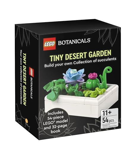 LEGO Botanicals: Tiny Desert Garden Hardcover Book