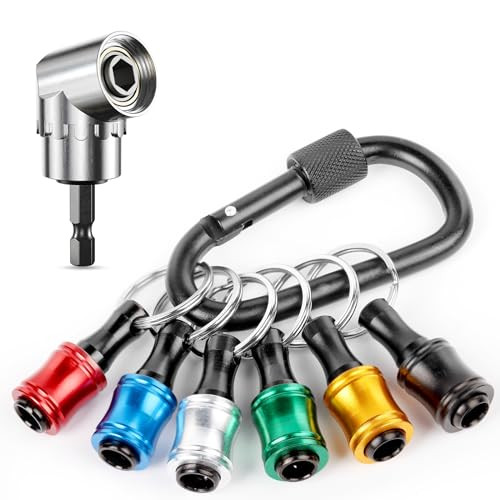 Katerk Quick-Change Drill Attachment Bit Holder Keychain