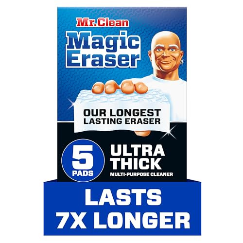 Mr Clean Ultra Thick Magic Eraser, 5 Pack