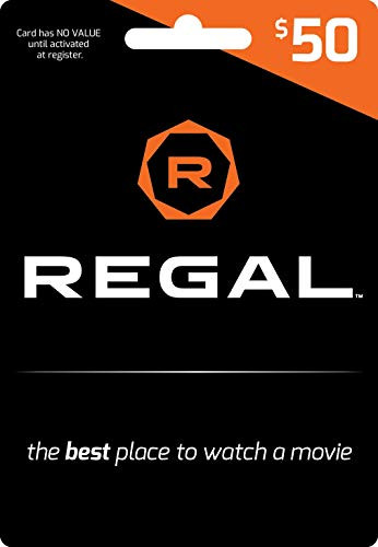 $50 Regal Entertainment Gift Card