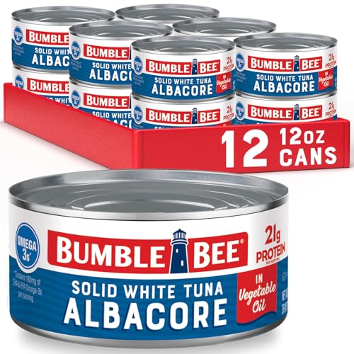 Bumble Bee Solid White Albacore Tuna In Oil 12-Pack