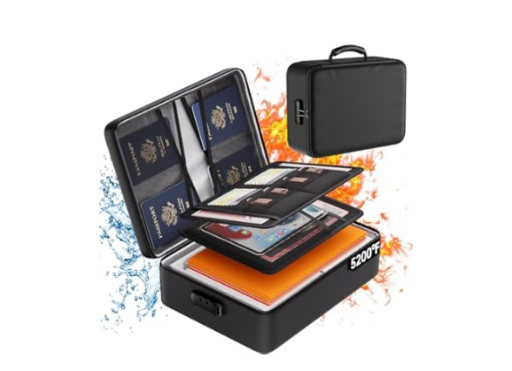 Document Organizer with Lock