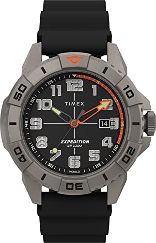 Timex Men's Expedition North Ridge 41mm Watch with Black Dial & Band