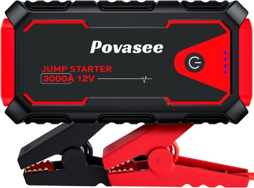 Povasee 3000A Peak Jump Starter Pack